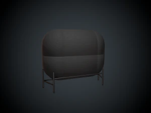 pack of chairs 3D Model