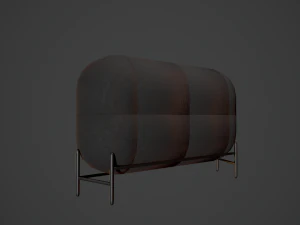 pack of chairs 3D Model