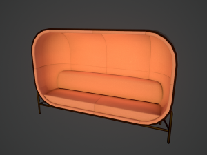 pack of chairs 3D Модель