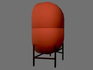 pack of chairs 3D Model