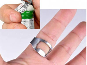 ring beer bottle opener 3D Model