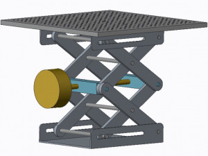 table scissor lift 3D Model