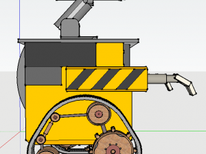 wall-e Modello 3D