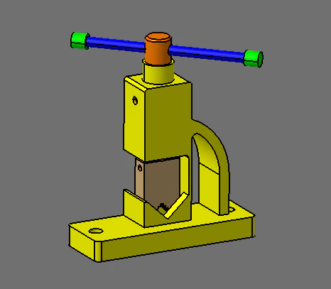 pijpviceassy 3D Model .c4d .max .obj .3ds .fbx .stl .blend 