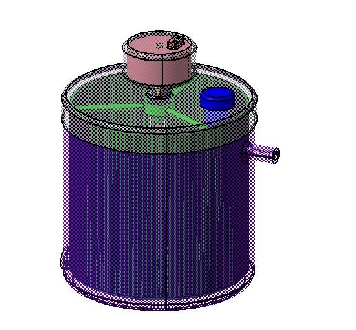 bucket washing machine 3D Model .c4d .max .obj .3ds .fbx .stl .blend 