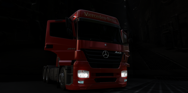 mercedes-benz axor 3D Model .c4d .max .obj .3ds .fbx .stl .blend 