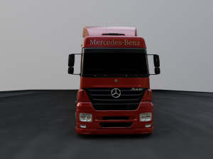 mercedes-benz axor 3D Model