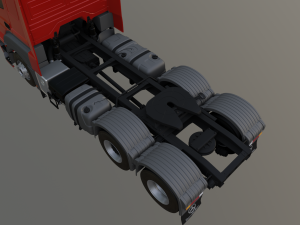 mercedes-benz axor 3D Model