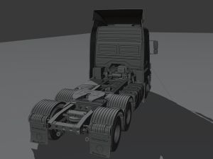 mercedes-benz axor 3D Model