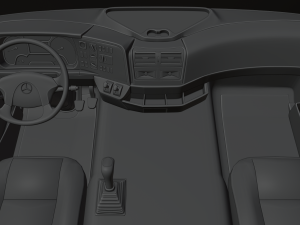 mercedes-benz axor 3D Model