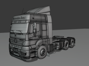 mercedes-benz axor 3D Model