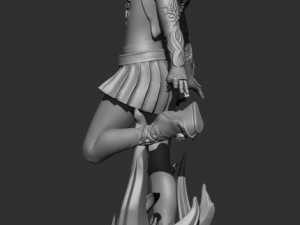 sorceress elf girl 3D Baskı Modeli