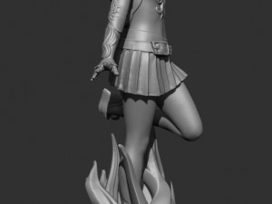 sorceress elf girl 3D Baskı Modeli