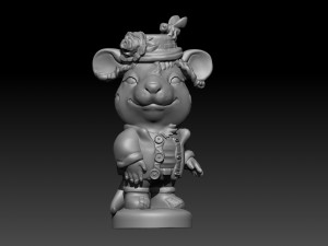 village little mouse 3D 프린트 모델