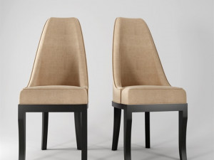 5 chair italy Model 3D