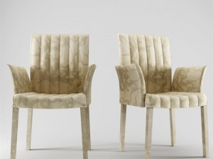 5 chair italy Model 3D