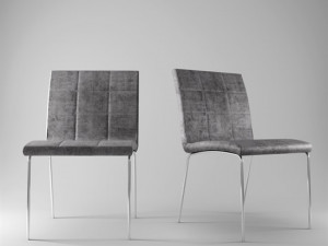 5 chair italy Model 3D
