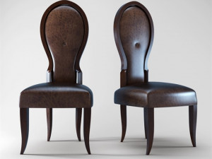 combo chair 02 Model 3D