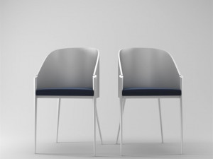 combo chair 03 3D Modell