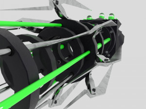 Biological Gun 3D-Modell