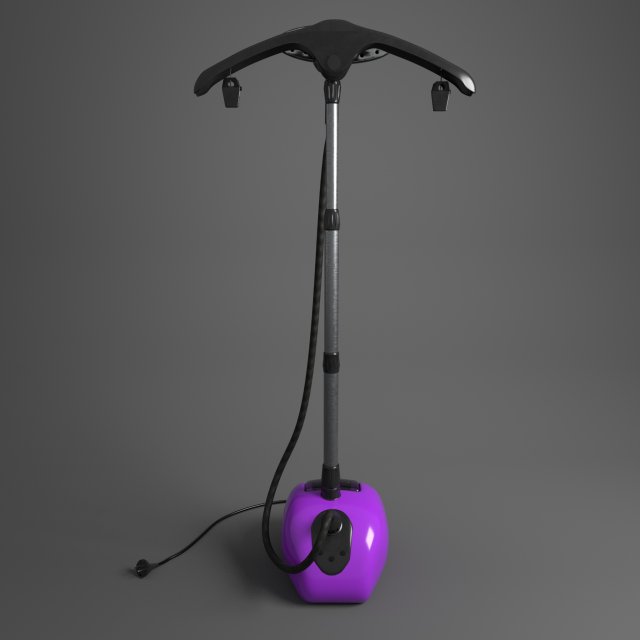 garment steamer Modello 3D .c4d .max .obj .3ds .fbx .stl .blend 