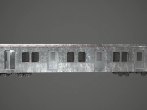 railway carriage 3D Model