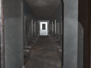 railway carriage 3D Model