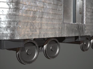 railway carriage 3D Model