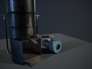 melting furnace 3D Model