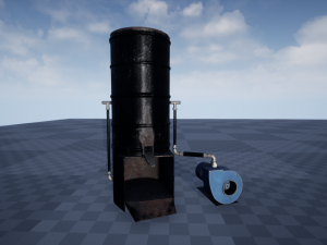 melting furnace 3D Model