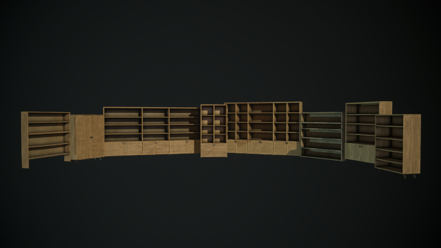 kitbash cupboard 3Dモデル .c4d .max .obj .3ds .fbx .stl .blend