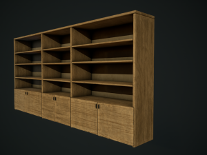 kitbash cupboard 3Dモデル