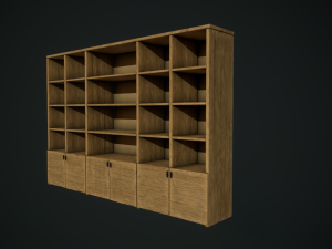kitbash cupboard 3Dモデル