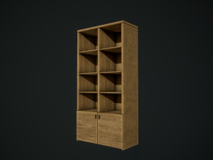 kitbash cupboard 3Dモデル