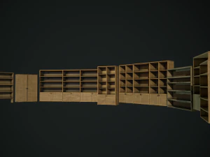 kitbash cupboard 3D Model