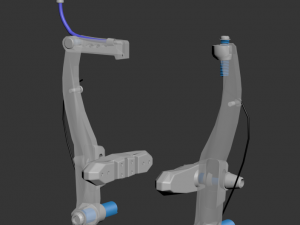 v brake Modelo 3D