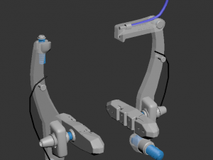 v brake Modelo 3D