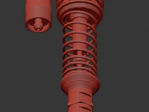shock absorber 3D Model
