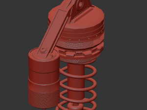 shock absorber Modèle 3D