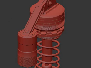 shock absorber 3D Model