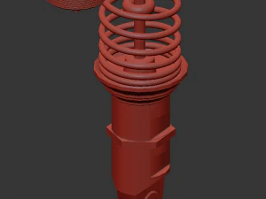 shock absorber 3D Model