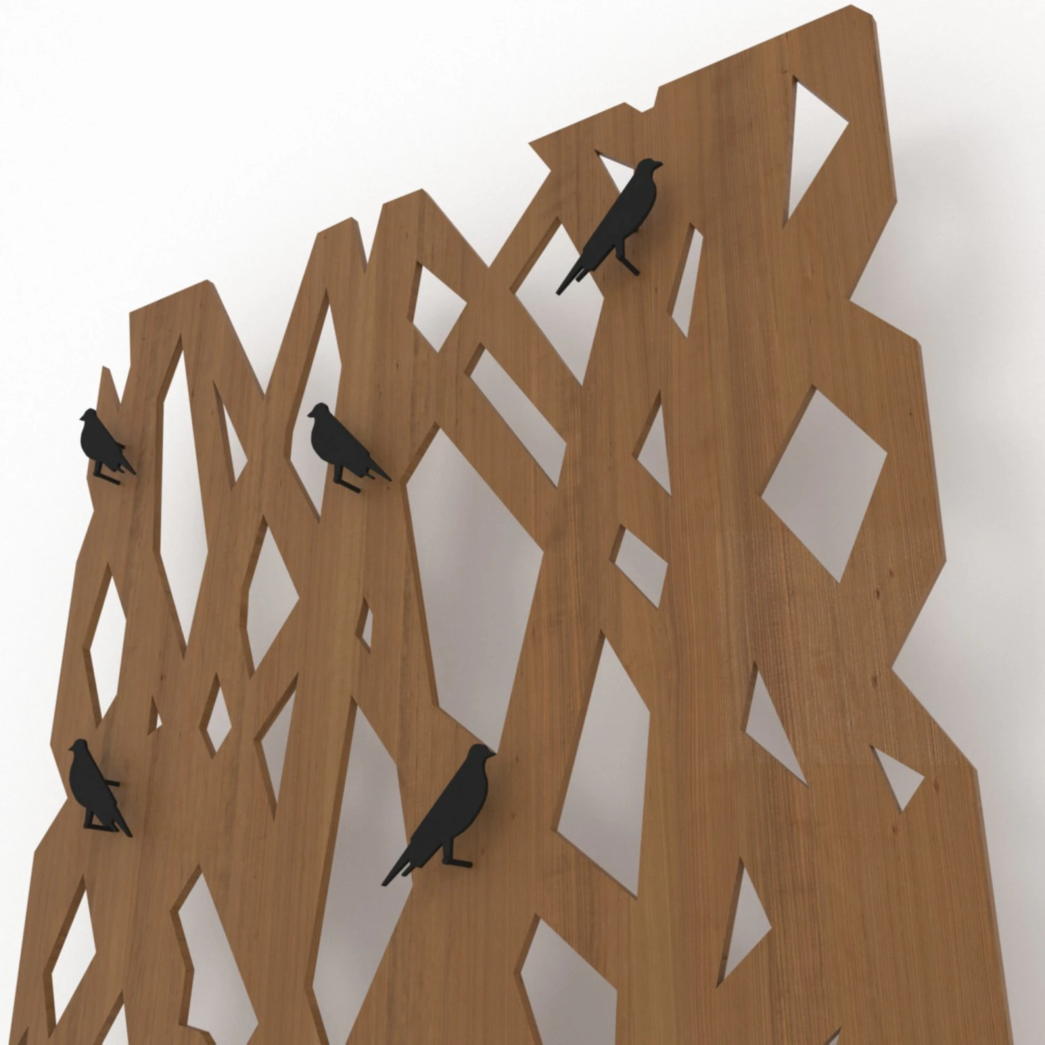 percha de tela para &aacute;rbol Modelo 3D .c4d .max .obj .3ds .fbx .stl .blend 