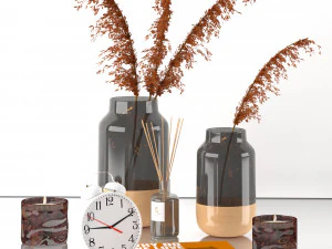 सजावटी सेट 3D मॉडल