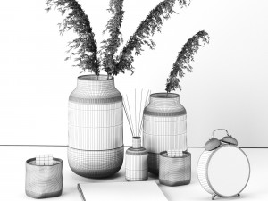 decorative set 3D Модель