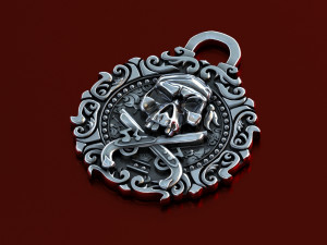 pendant pirates of the caribbean 3d print model 3D-printmodel