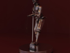 pirate sculpture 3d print model 3D Print Model