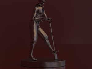 pirate sculpture 3d print model 3D Print Model