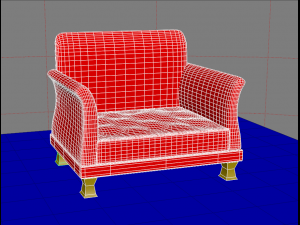 sofa 1 3D Model