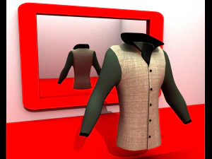 शर्ट1 3D मॉडल