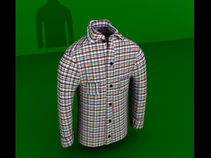 shirt4 3D 模型